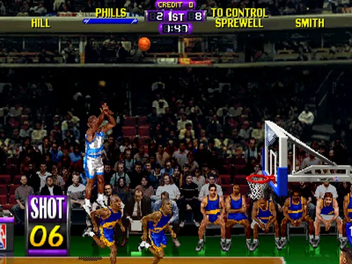 NBA 篮球 1996 (修正版 1.03 06/09/97)游戏封面