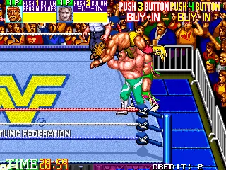 WWF 狂热摔跤游戏封面