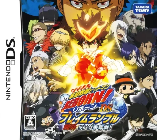 家庭教师 Hitman Reborn! DS 开炎指环争夺战游戏封面